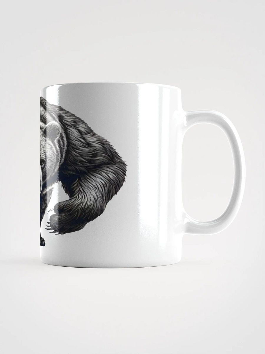 Bear Strength White Glossy Mug product image (1)