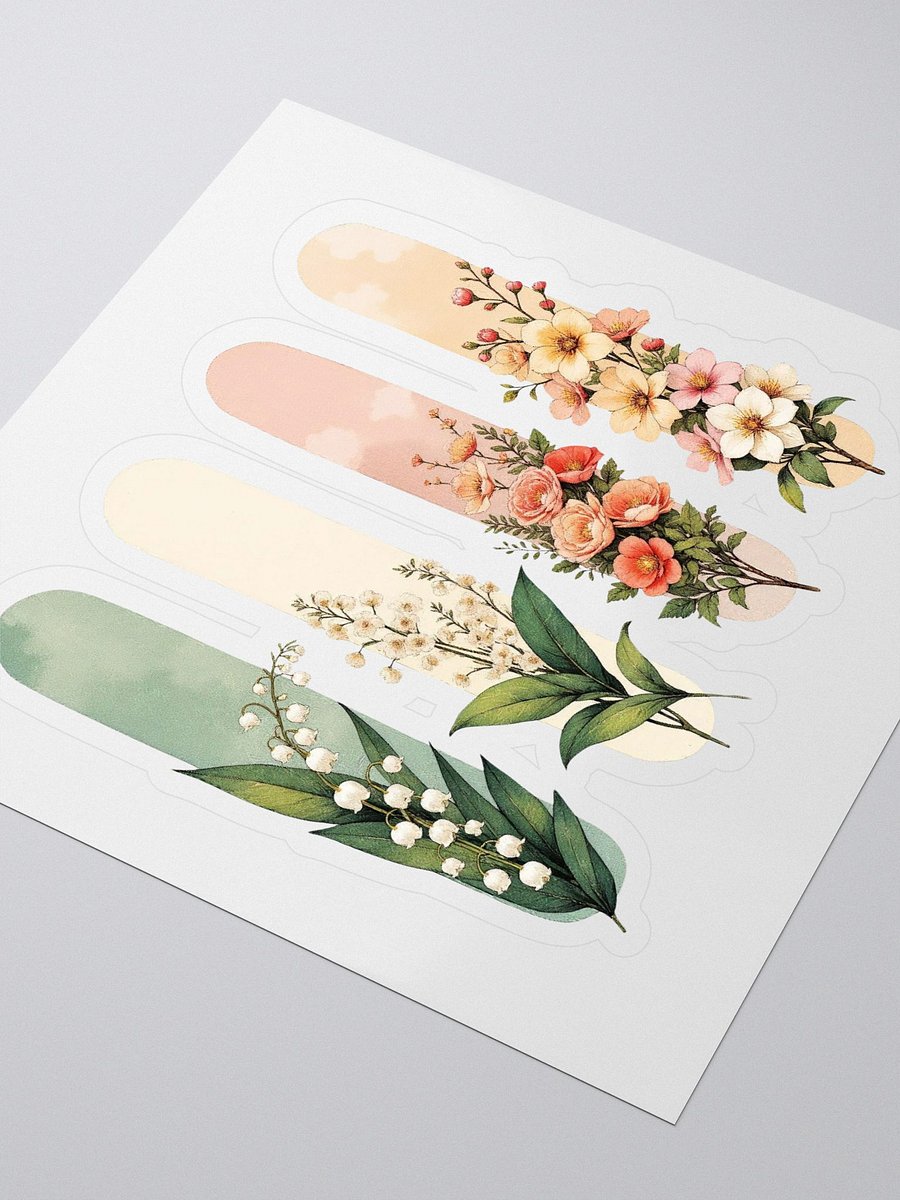 Floral Fantasy Kiss Cut Stickers Set product image (3)