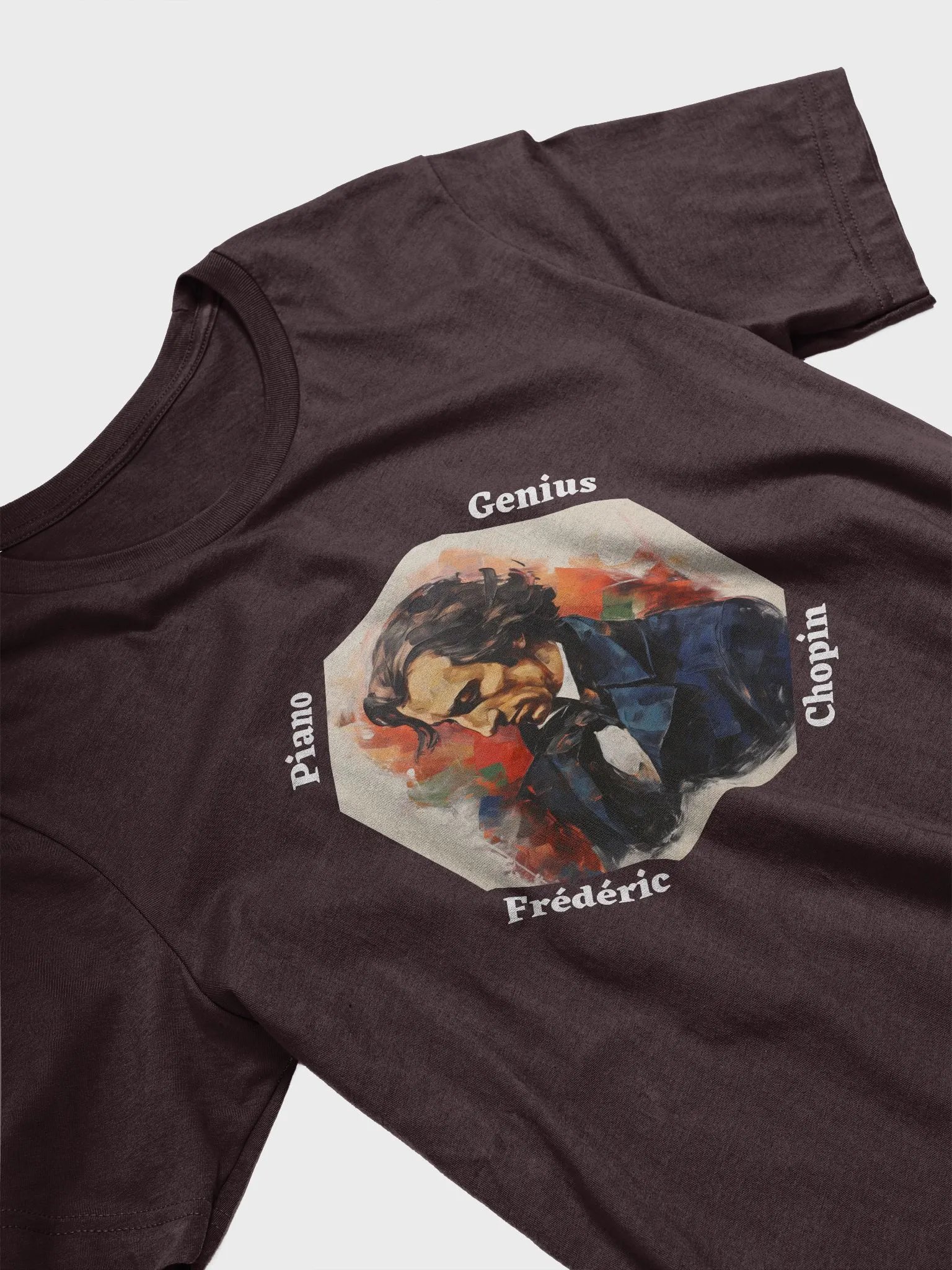 Frédéric Chopin - Piano Genius | Dark T-Shirt product image (3)