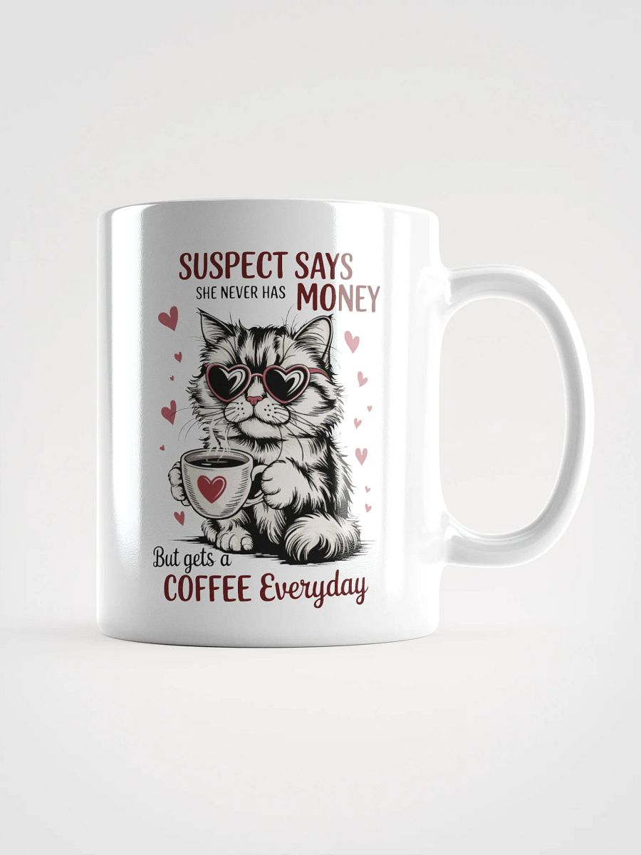 Suspect Says No Money Mug product image (2)