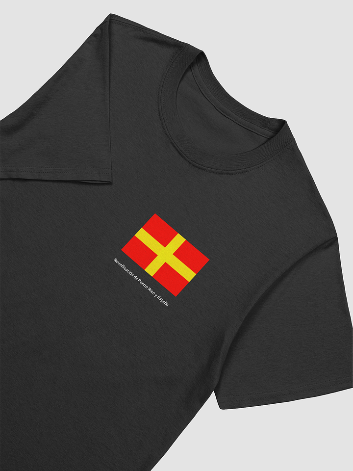 Camiseta manga corta negra - Bandera Reunificacionista product image (1)