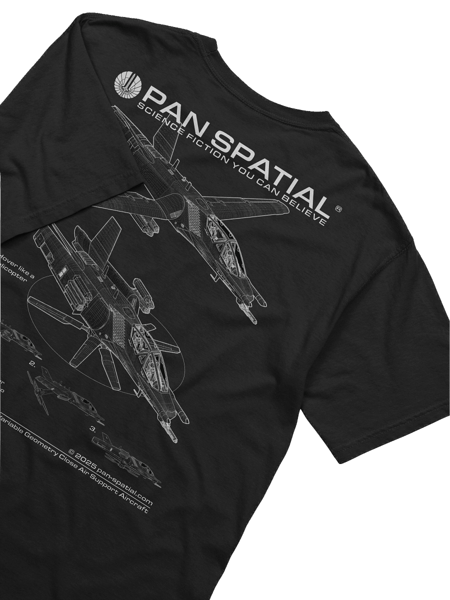 Pan-Spatial 'DRAGONWING' T-shirt product image (6)
