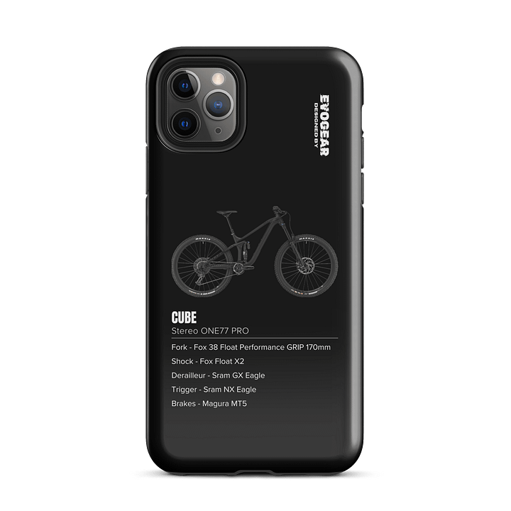 Black CUBE Stereo ONE77 PRO iPhone Case product image (51)