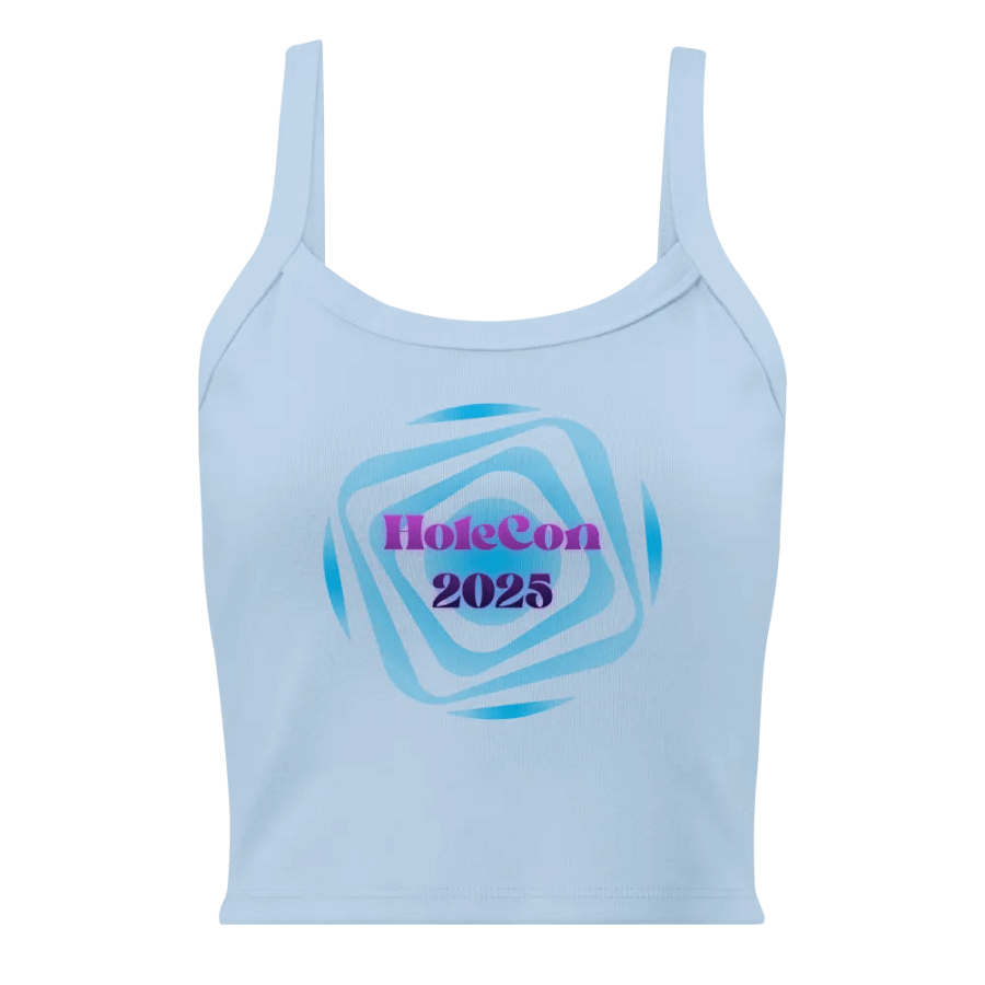 Holecon 2025 ribbed tank top product image (5)
