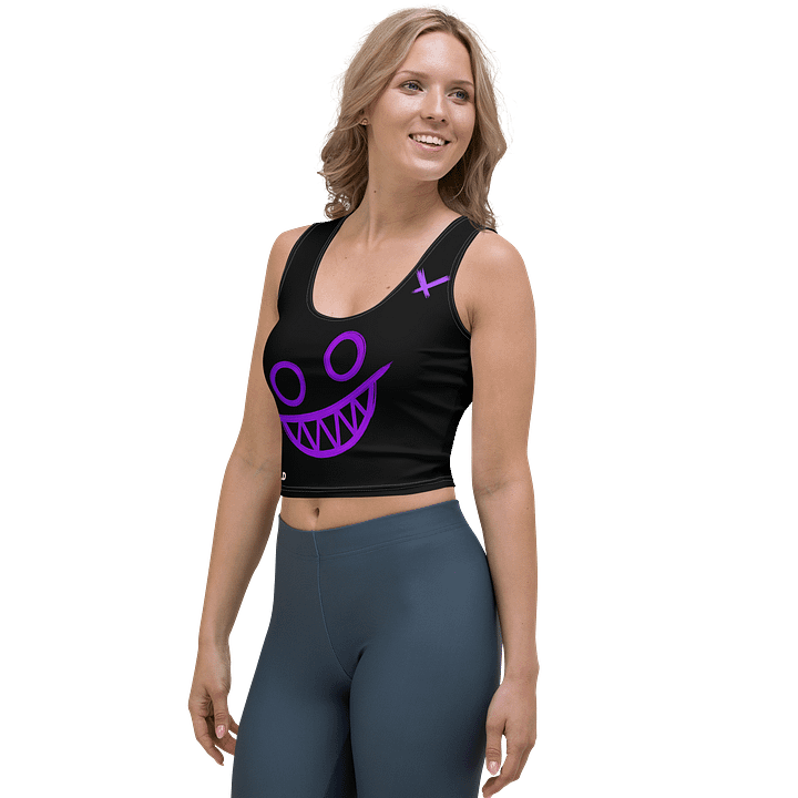 NLD Vibrant Smiley Crop Top product image (2)