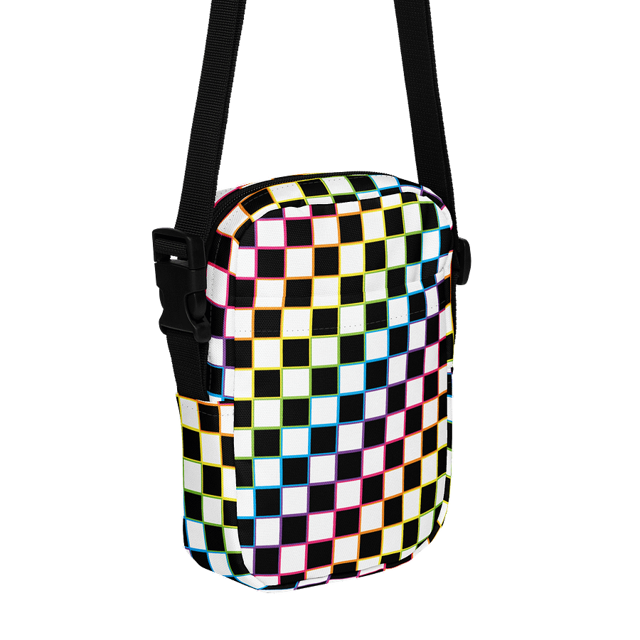 Rainbow Checkered Crossbody product image (1)