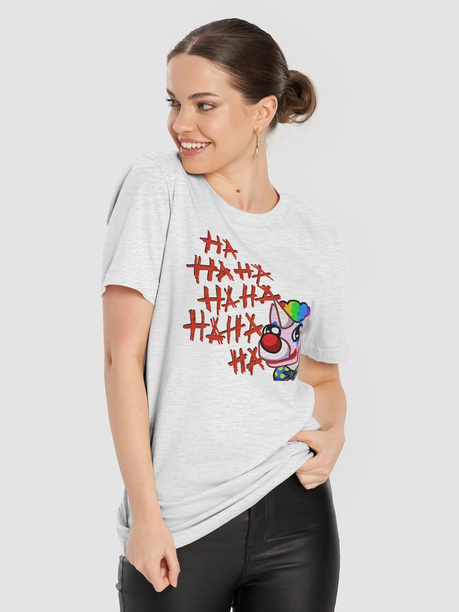 HA HA Clown T-shirt product image (17)