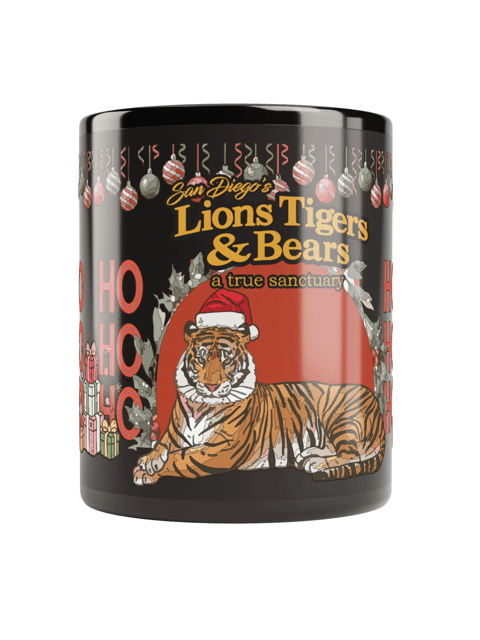 Santa Tiger Coffee Mug product image (1)