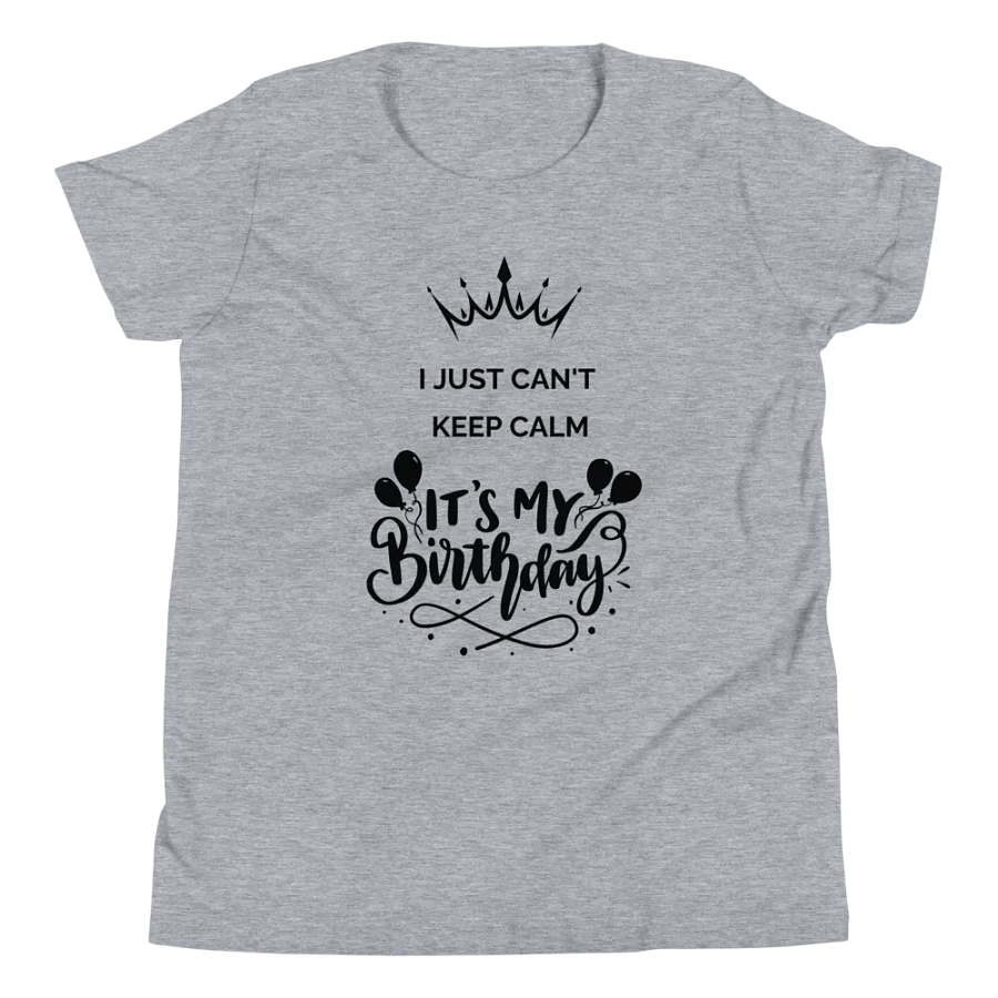 It's My Birthday Youth T-Shirt product image (30)