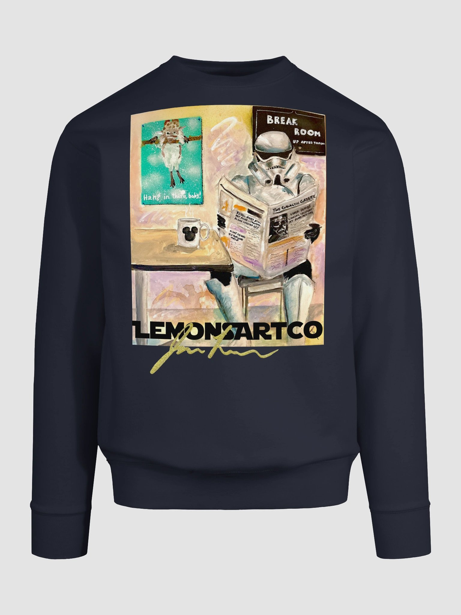 Stormtrooper Taking a Break in the Office Break Room Tee product image (94)