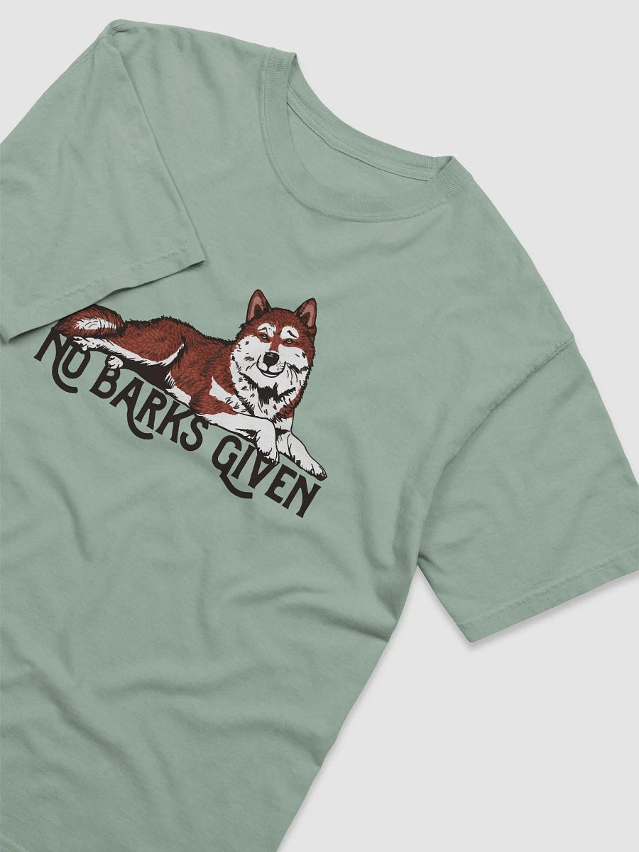 No Barks Given T-Shirt of a Siberian Husky (Red) | Funny T-Shirt for Siberian Husky Paw-rents product image (6)