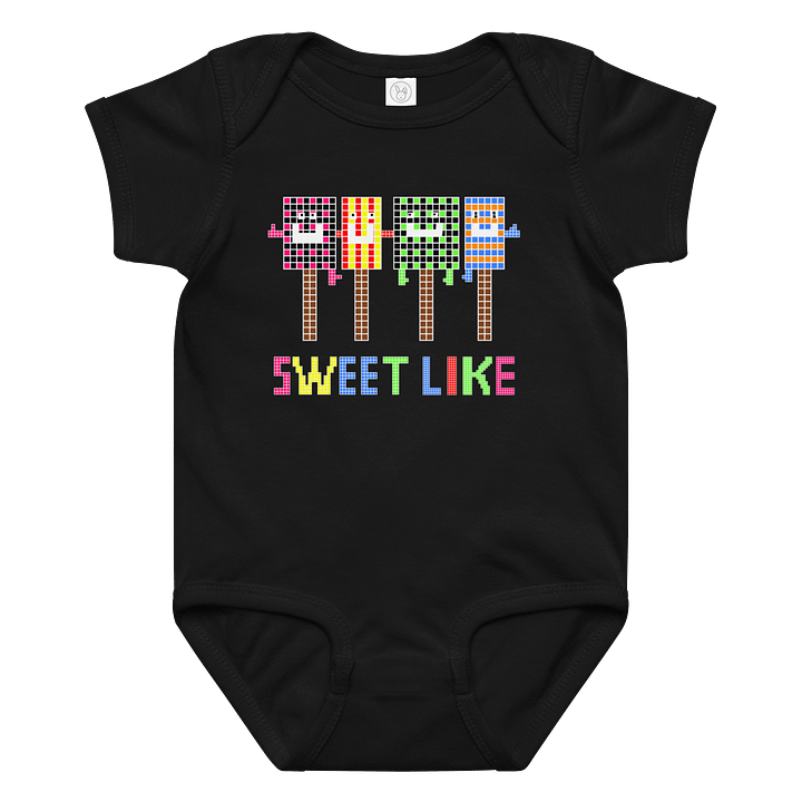 Pixel Popsicle Baby Bodysuit product image (3)