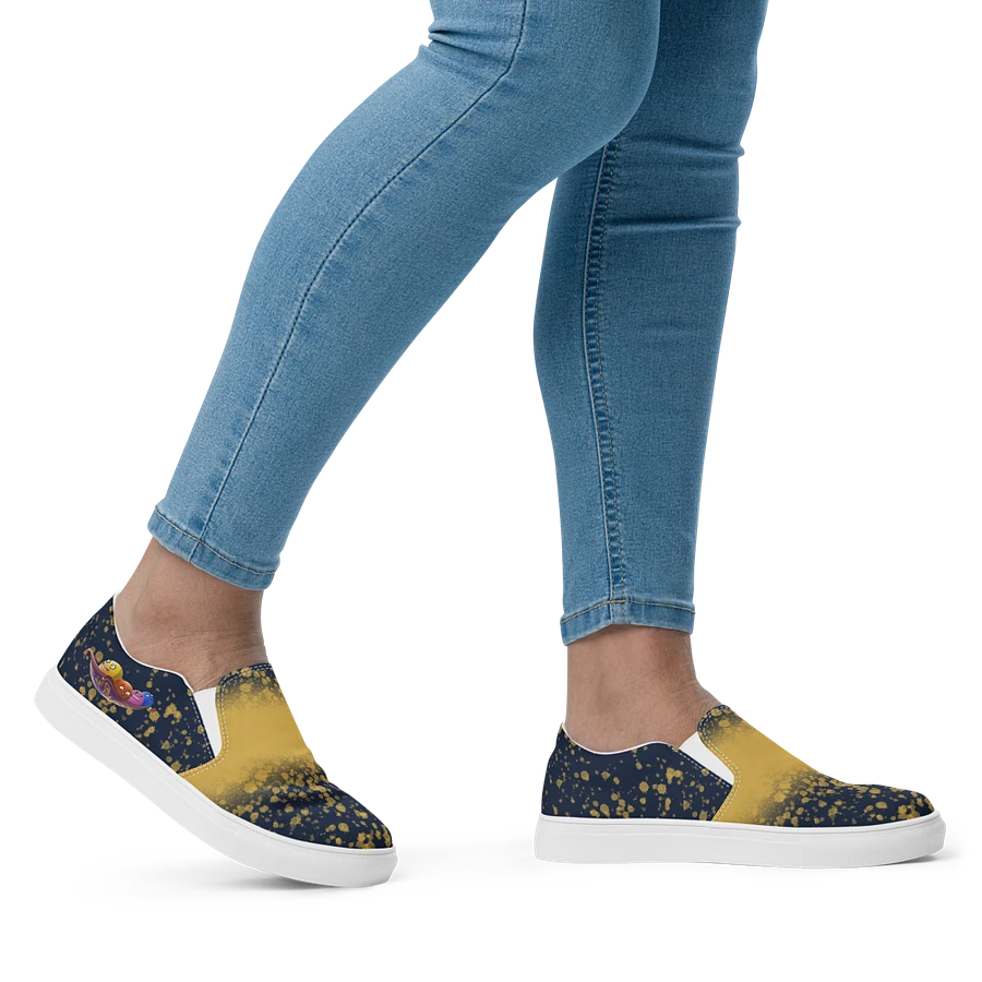 Flying Nurbs - Women's Slip-On Canvas Shoes product image (2)