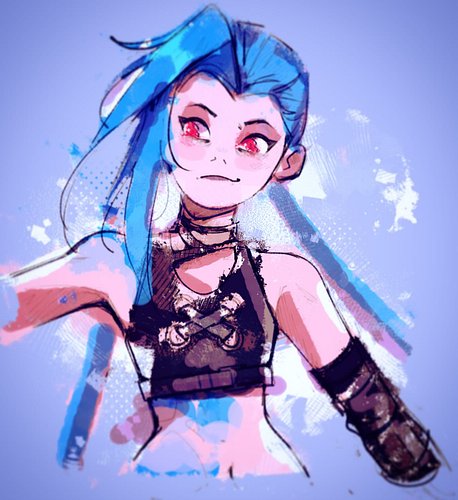 💙

#art #digitalart #digitalillustration #digitalsketch #artwork #イラスト #イラストグラム #illustration #illustragram #arcane #jinx