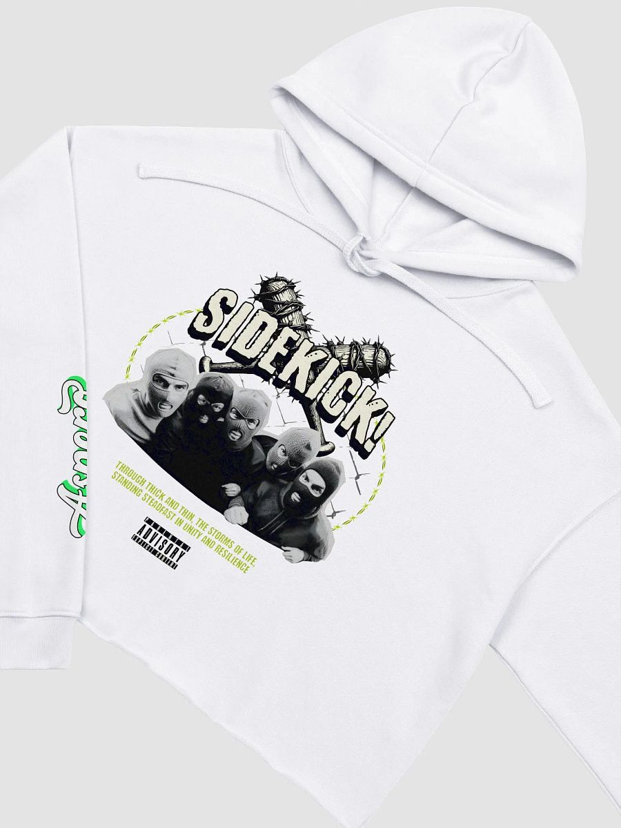 Sidekick Aspero Bella+Canvas Fleece Crop Hoodie product image (35)