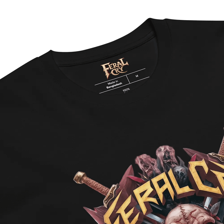Sinister Skull and Roses Unisex T-Shirt product image (2)