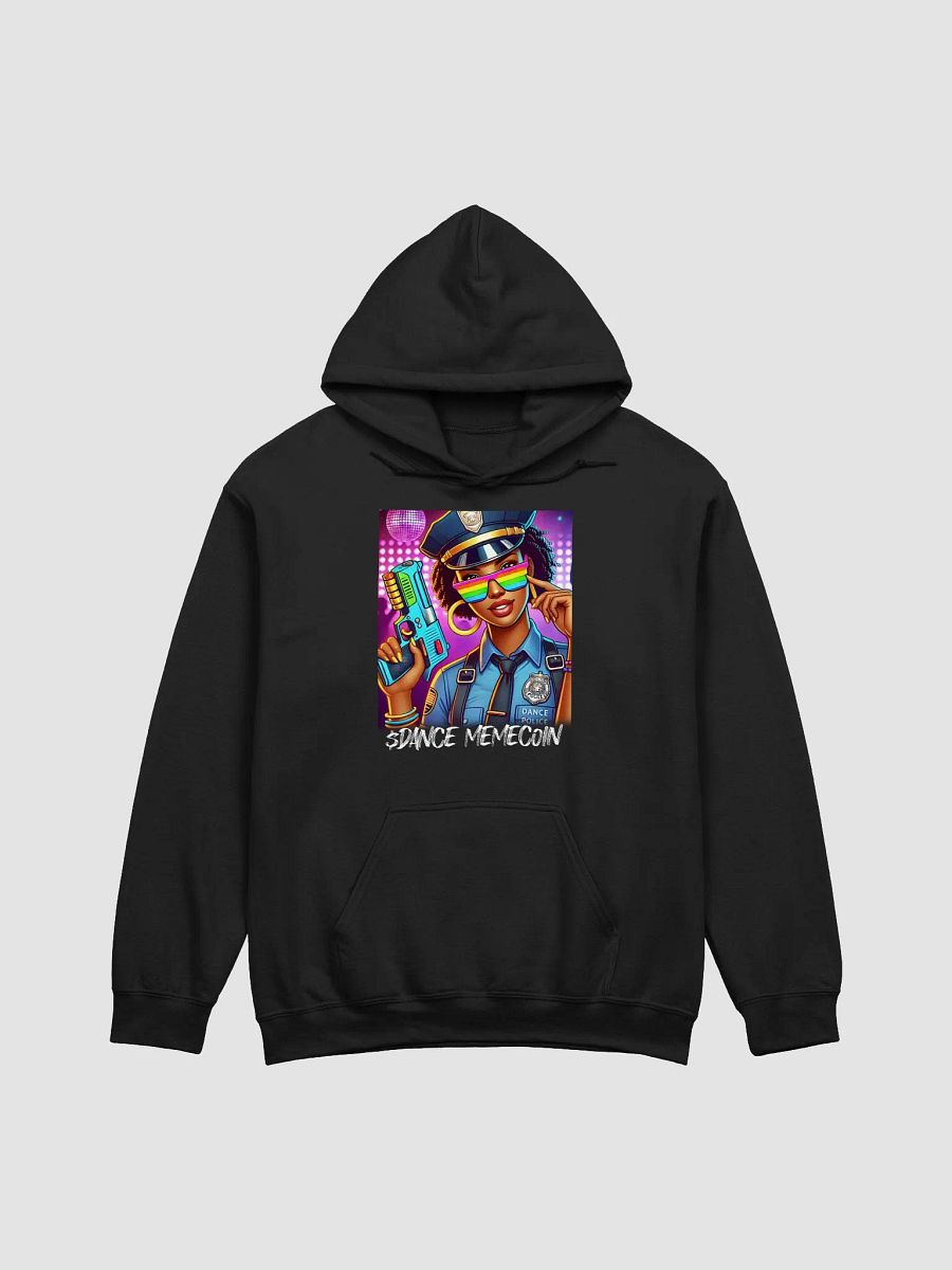 DANCE MEMECOIN - OFFICER FREESTYLE - CLASSIC HOODIE - BLACK product image (3)