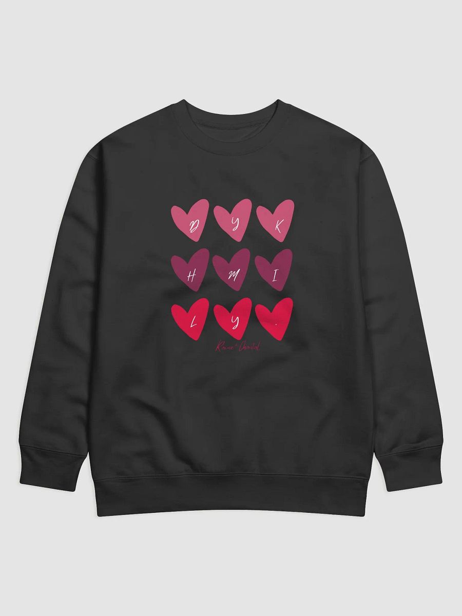 VDAY DYKHMILY HEARTS SWEATSHIRT product image (1)