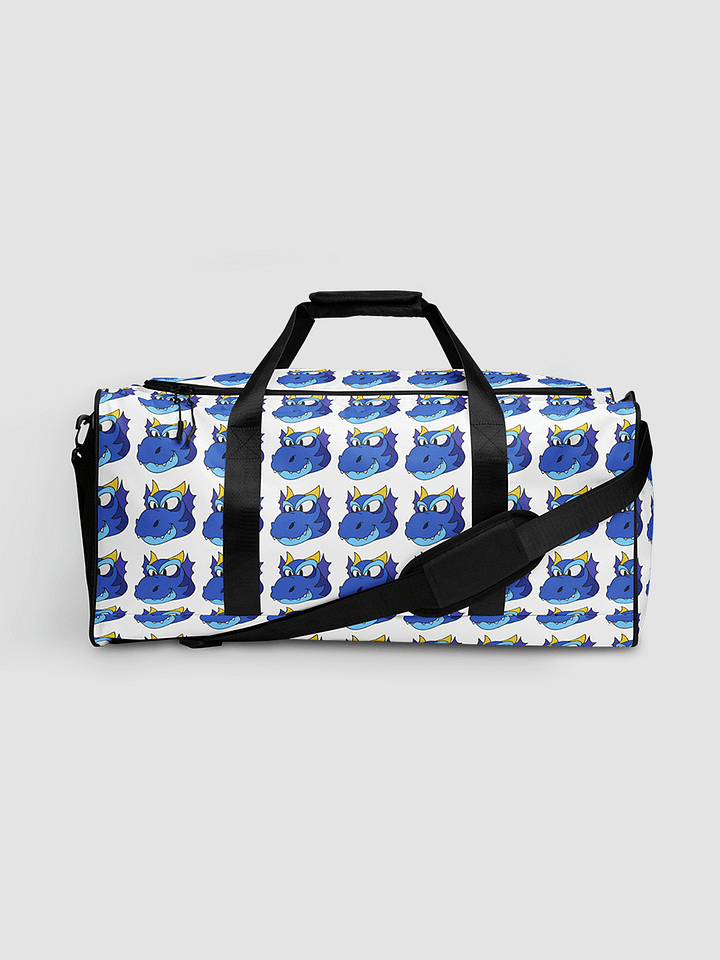Happy Blue Dragon All-Over Print Duffle Bag product image (2)