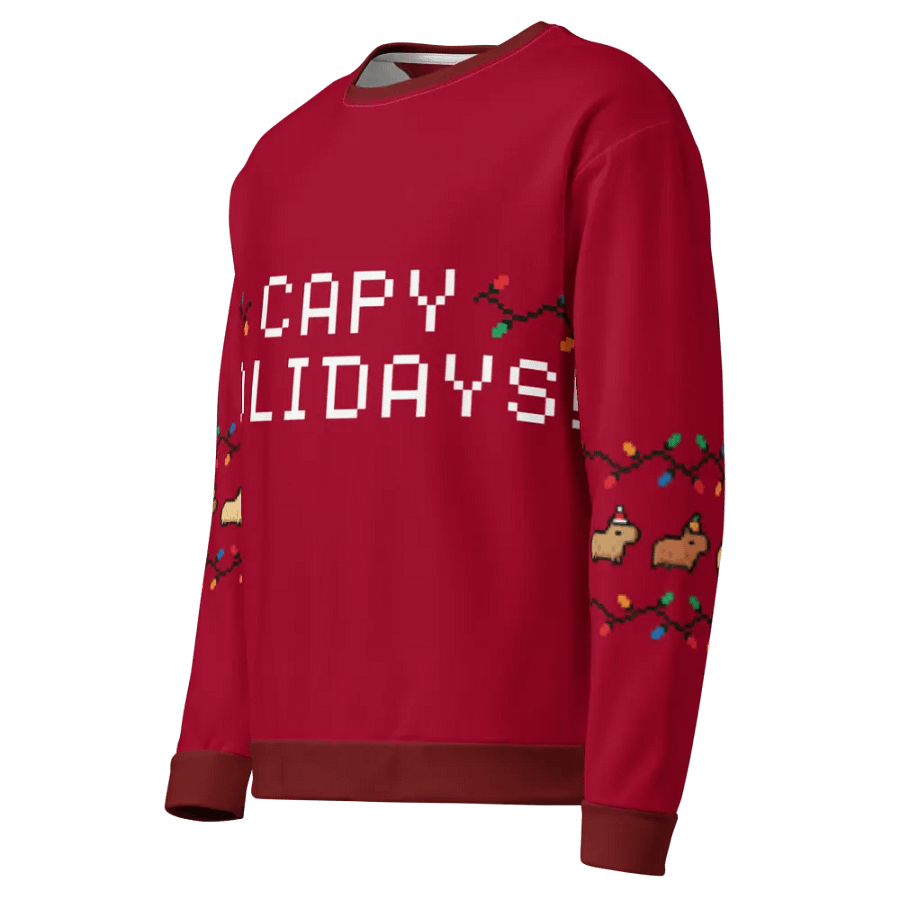 Capy Holidays Sweatshirt product image (4)