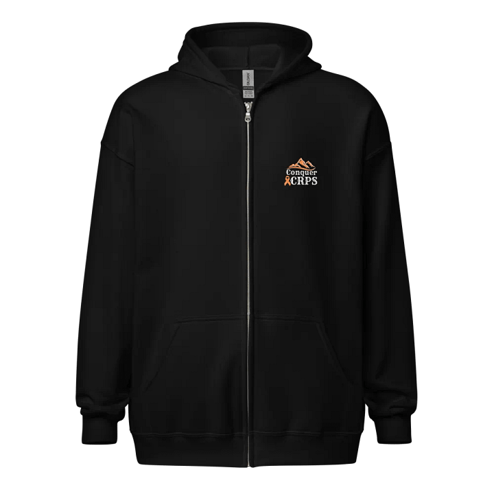 CRPS Warrior Bubble Awareness Ribbon Zip Hoodie product image (2)