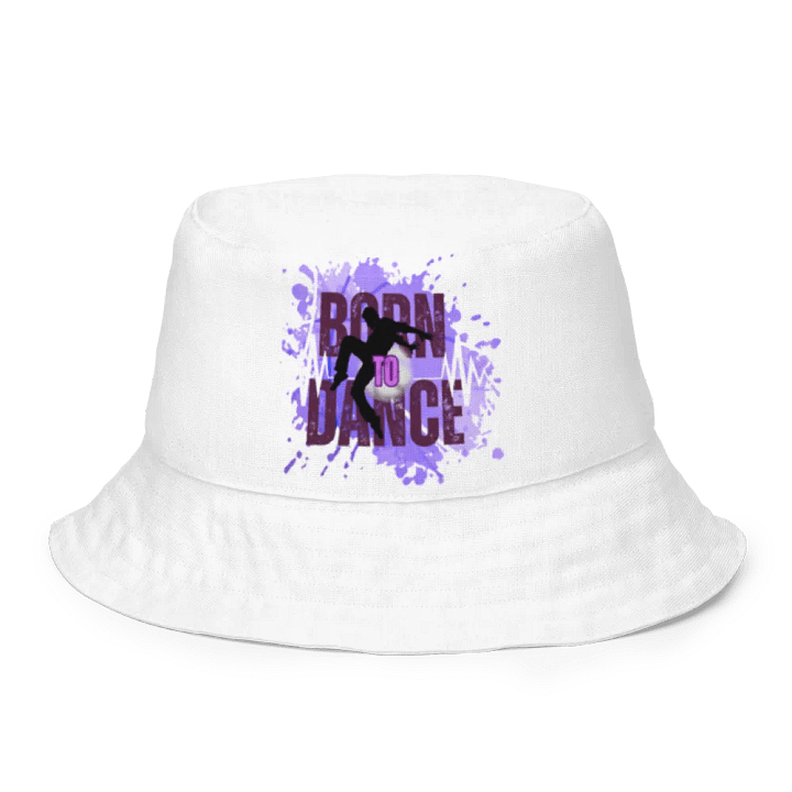 Reversible Born to Dance His Silhouette + Create Greatness Bucket Hat product image (1)