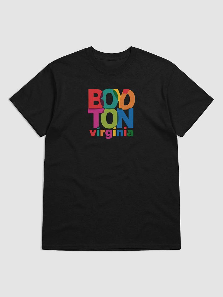 BOYDTON Virginia Colorful T-Shirt product image (2)