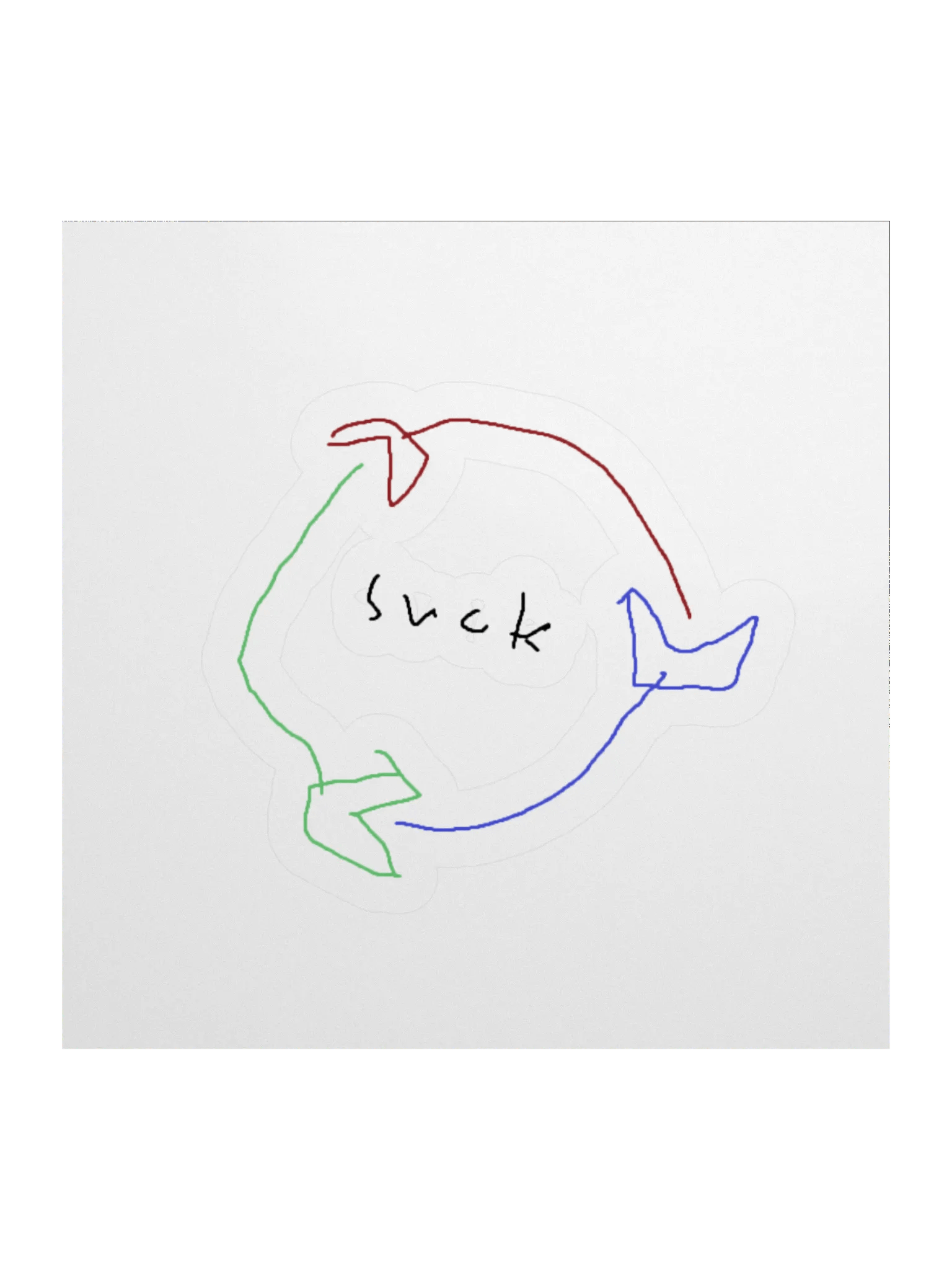 Circle of Suck Sticker product image (4)