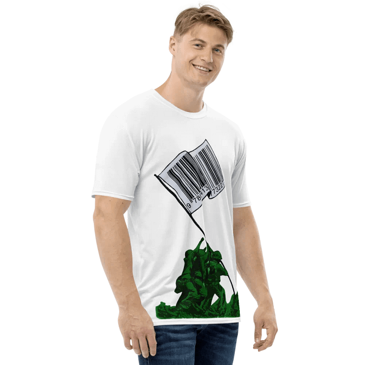 Raising The Flag Of Commerce - All-Over Print Crew Neck T-Shirt product image (1)
