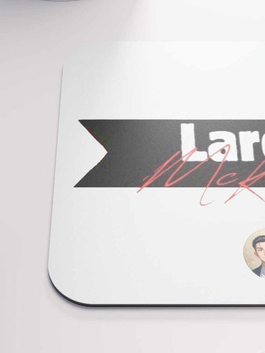 Laroo's Signature Mouse Pad (White) product image (6)