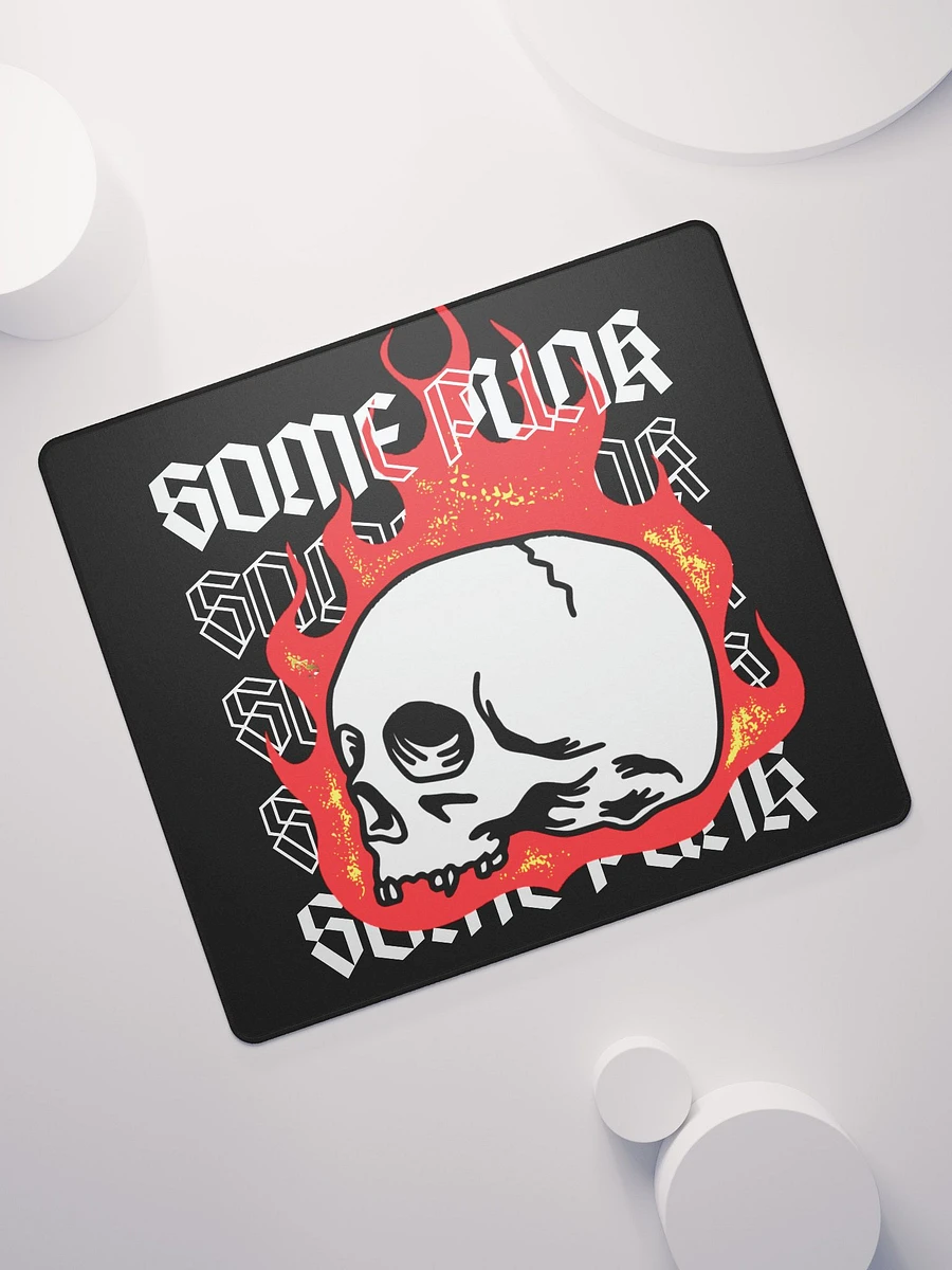 Flaming Skull Mouse Pad product image (7)