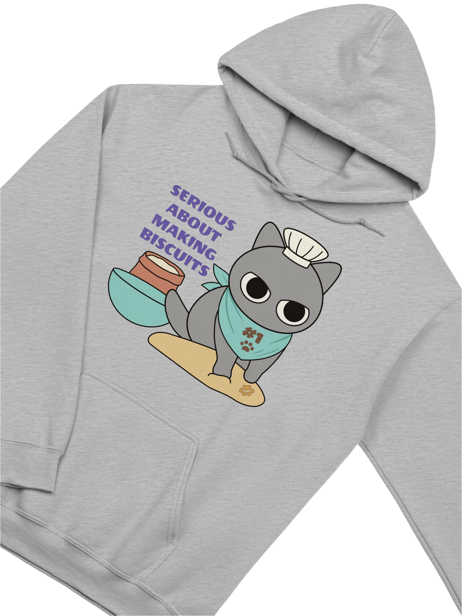 Biscuit Cat - Unisex Adult Hoodie product image (3)