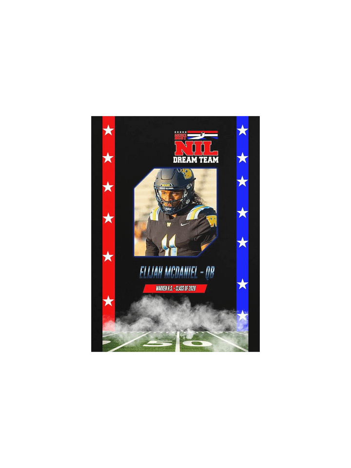 Elijah McDaniel NIL Dream Team Print product image (1)
