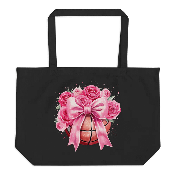 Roses And Basketball Tote product image (1)