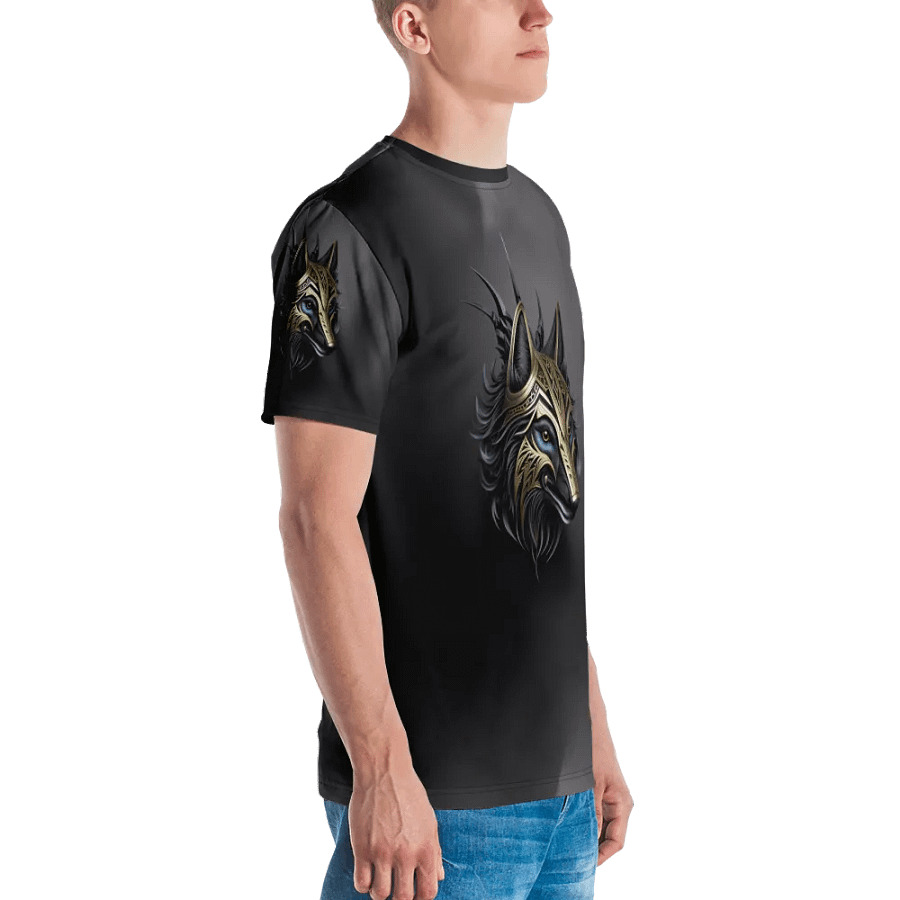 Black & Gold Fox T shirt product image (3)