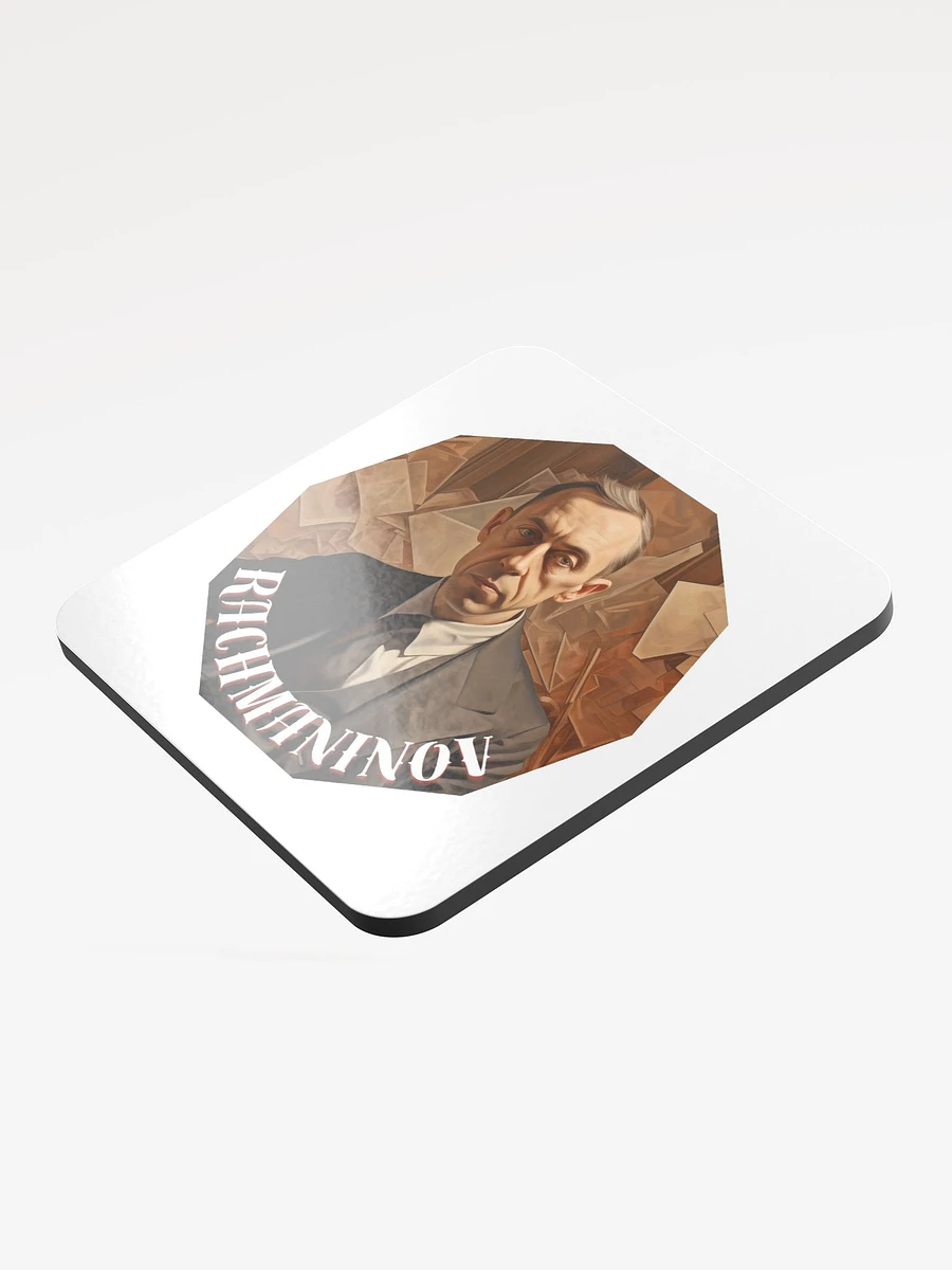 Sergej Rachmaninov - Oil Painting Poirtrait | Coaster product image (3)