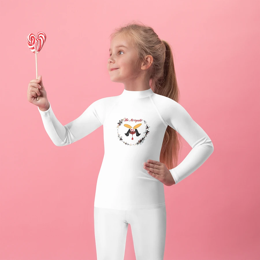 Buzzing Mosquito Mania Kids Rash Guard product image (2)