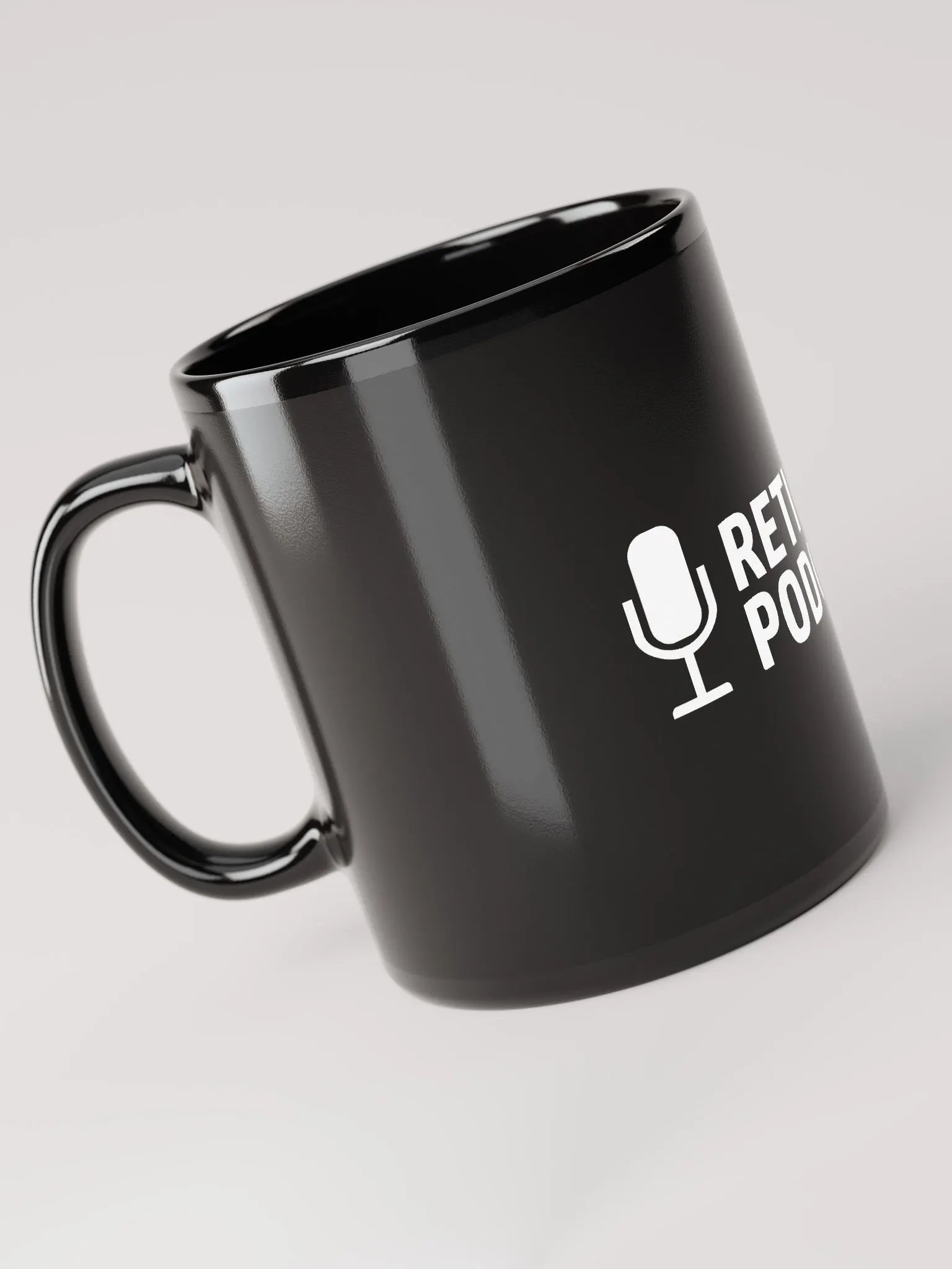 Retired Podcaster Mug product image (4)