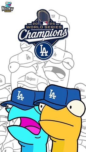 Screaming like this all series!!
🛸🛸🛸

#HoodlinMania #LADodgers #WorldSeriesChampions #LAWins #BigMood #HoodlinTakeover #Dodge...