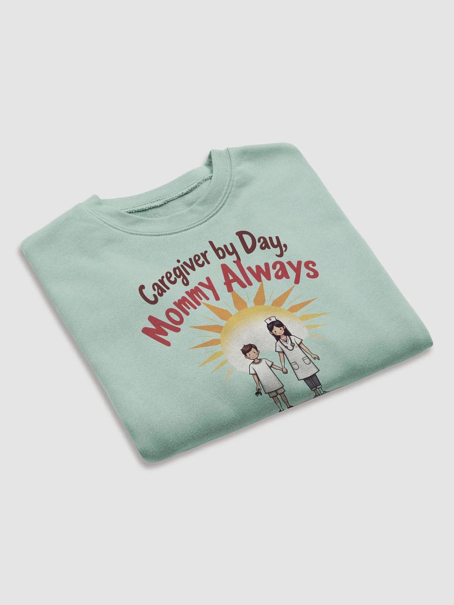 Sunshine Nurse Mom Crop Sweatshirt product image (19)