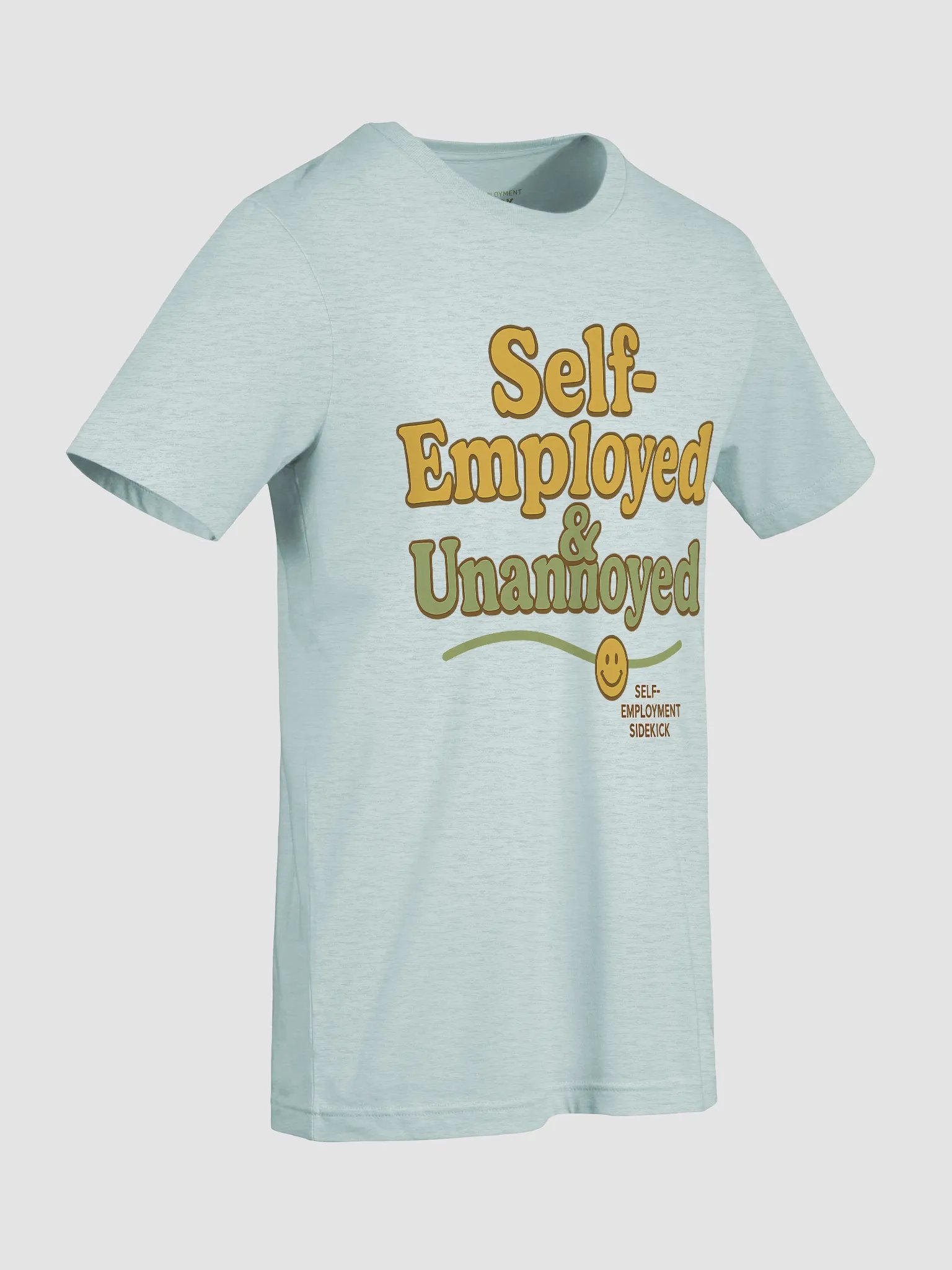 Self-Employed & Unannoyed T-shirt (Cheddar and Broccoli) product image (9)