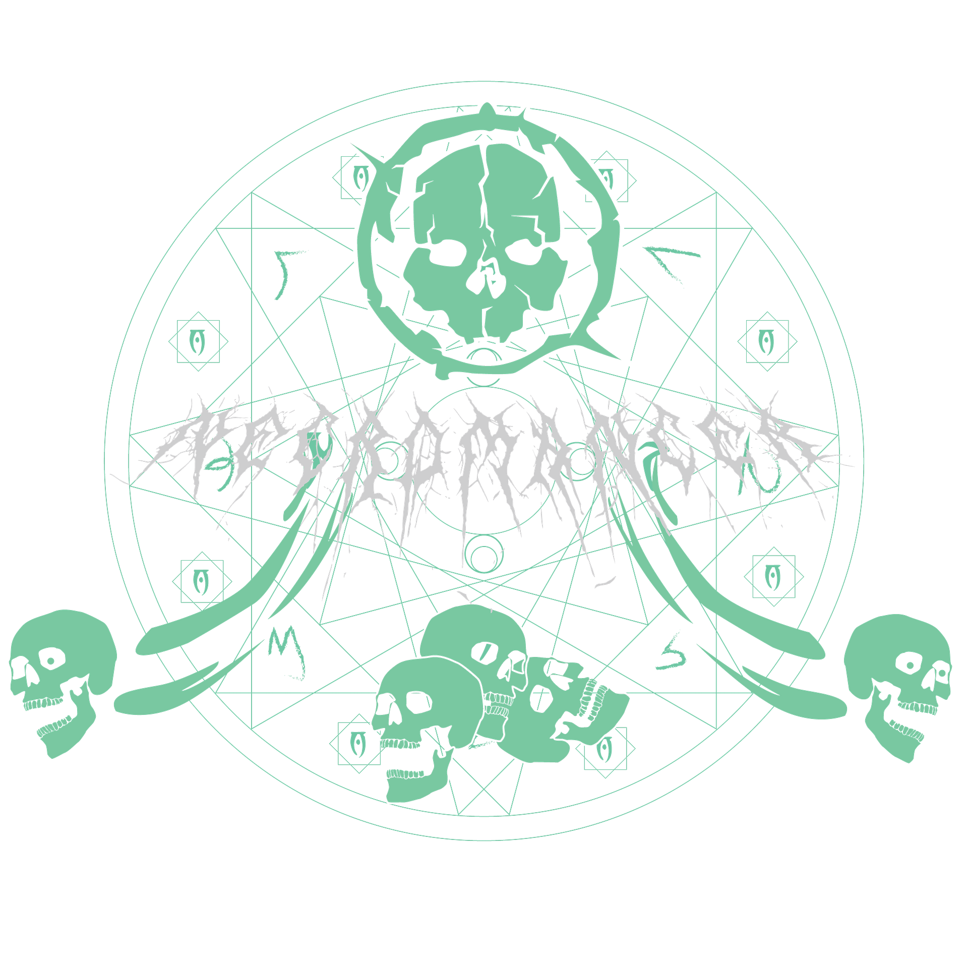 Necromancer Class T-shirt product image (1)