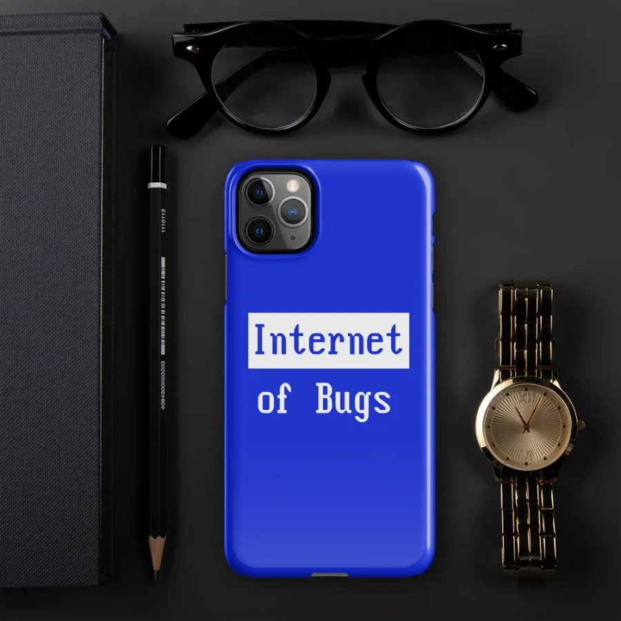 Internet Of Bugs iPhone case product image (48)