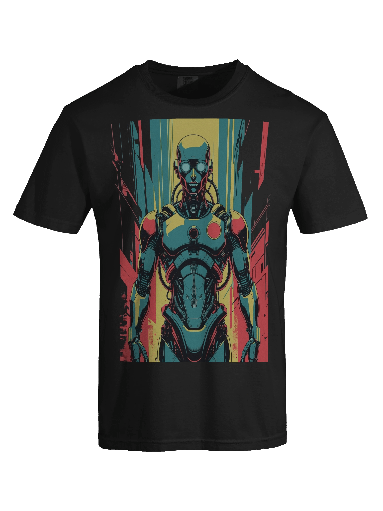 Cyber Bounty Hunter Heavyweight T-Shirt product image (6)