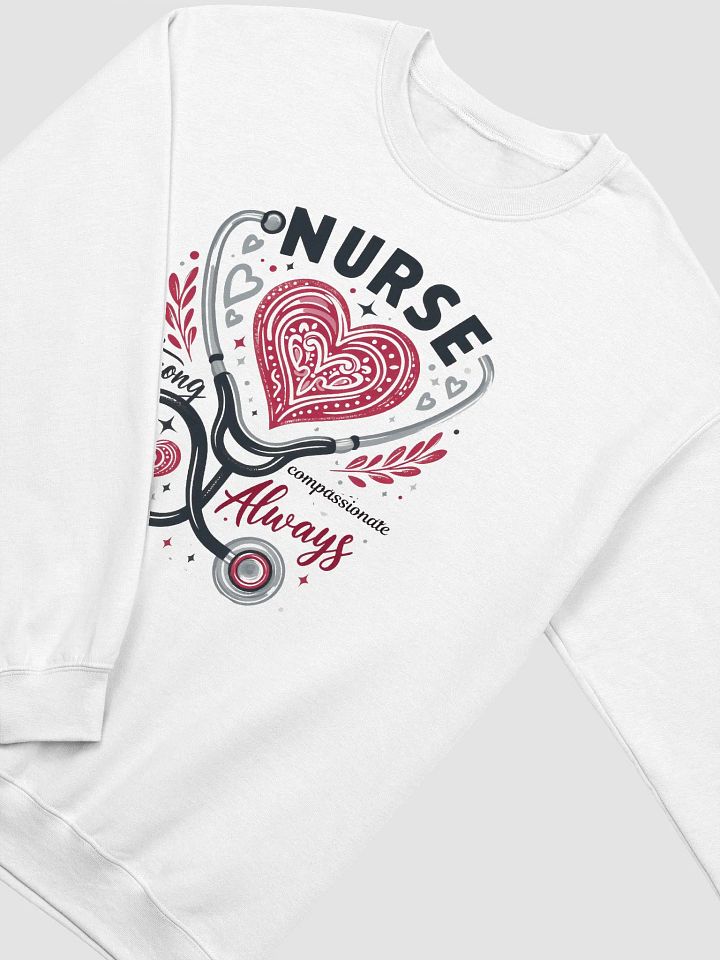 Nurse Love Stethoscope Heart Sweatshirt product image (9)