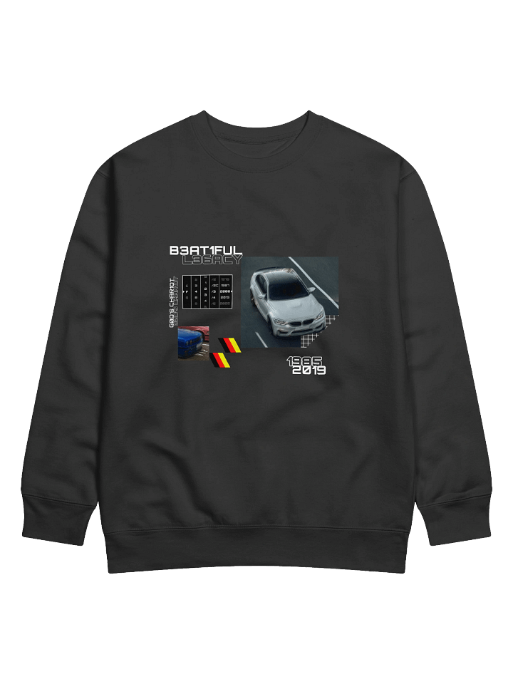God's Chariot, German Automotive (White) | Crewneck product image (3)