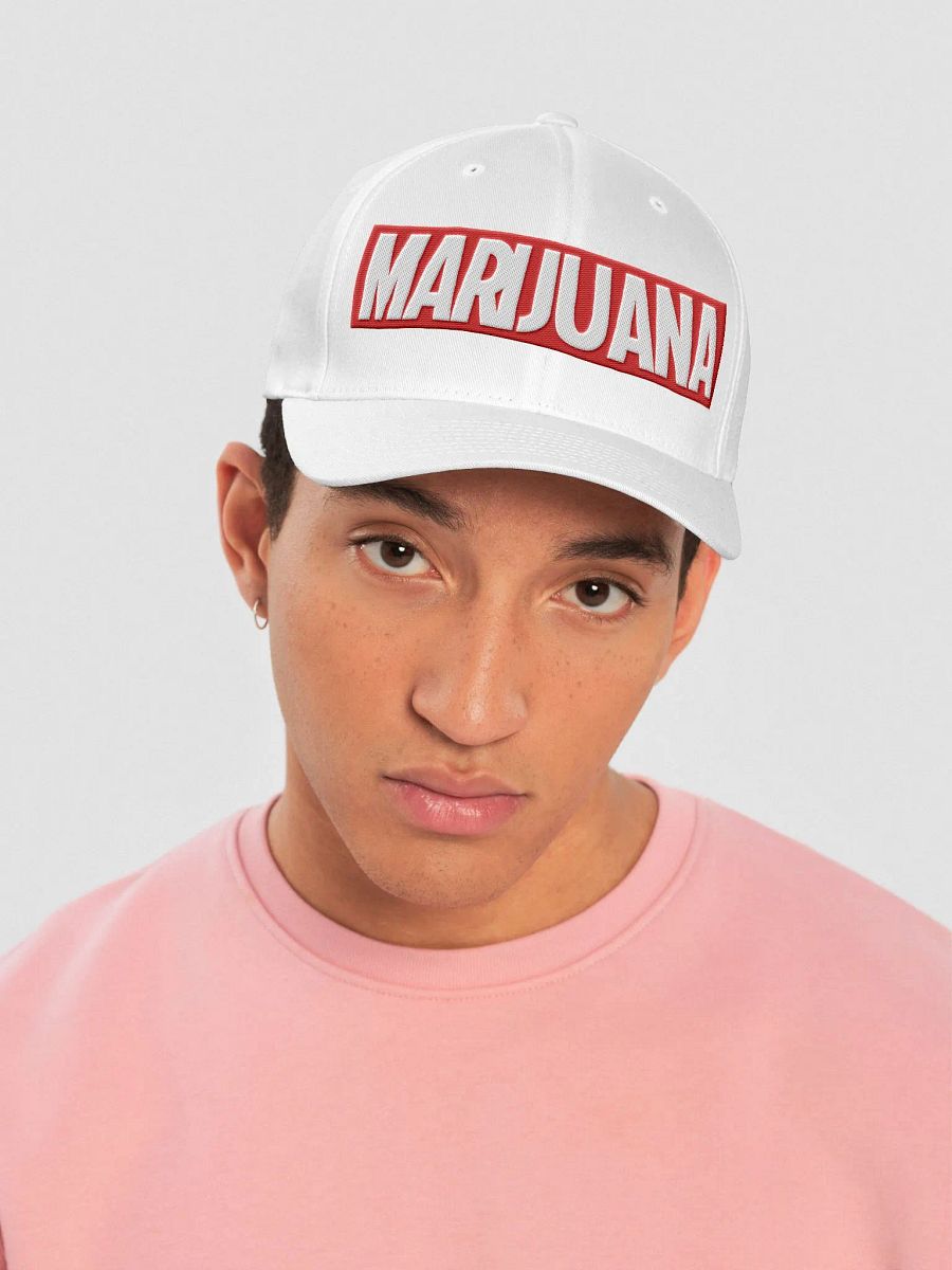 Marijuana Marvel Flex Fit Cap product image (5)
