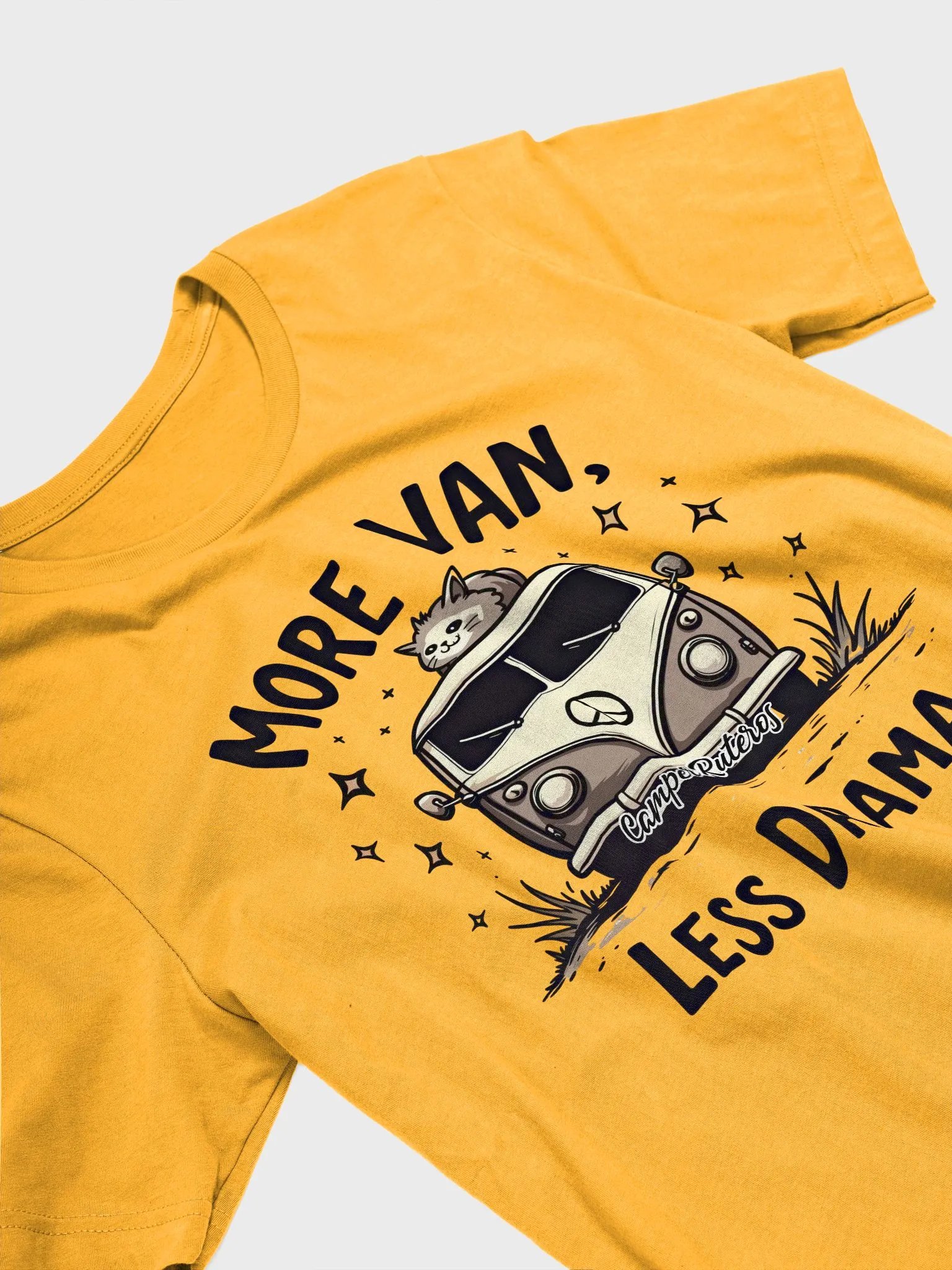 Camiseta "More Van, Less Drama" - Edición Especial CamperRuteros product image (15)