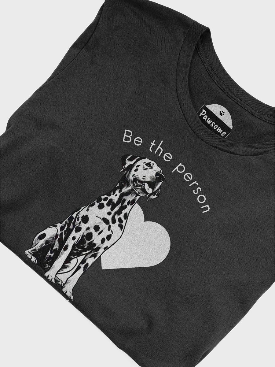 Spotted Happiness Dalmatian Black T-Shirt product image (3)