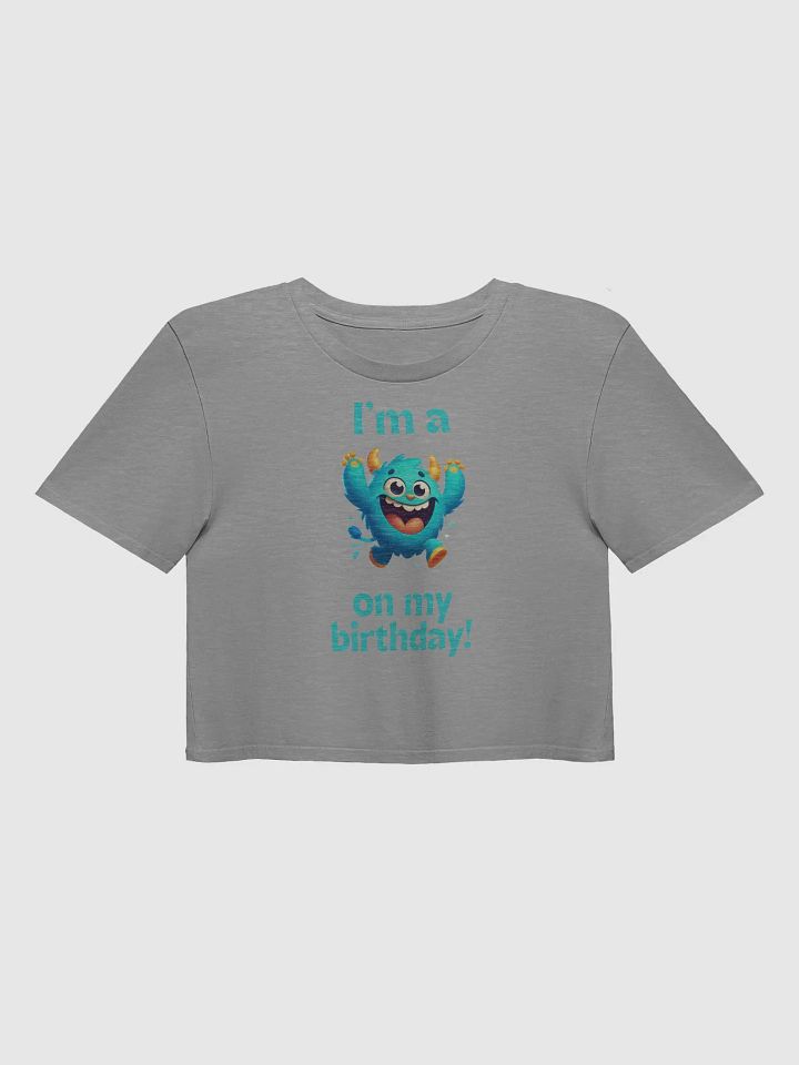Cute Monster Crop Top product image (1)